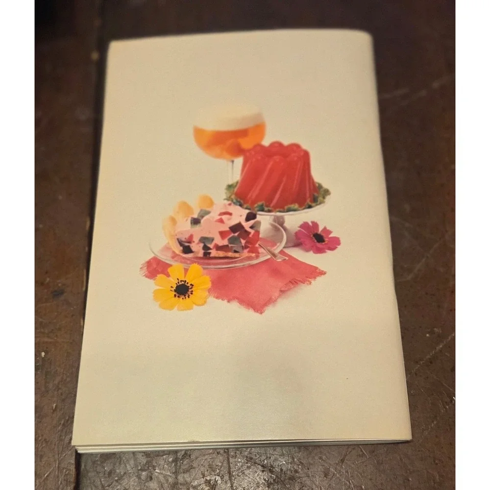Jell-O Vintage Recipe Booklet Lot Joys of Jell-O 1970 Retro Kitchen Decor Kitsch